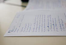 Mitschrift im Unterricht